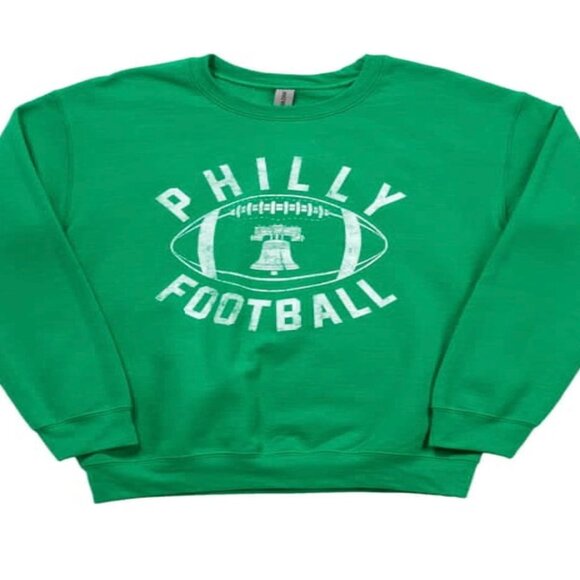 Gildan Other - NWT Philadelphia Eagles Tailgate Crew Sweatshirt